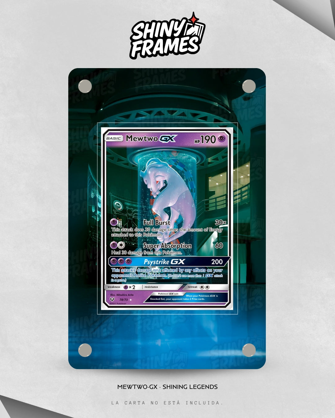 Mewtwo-GX · Shining Legends · Extended Art Frame
