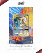 Reshiram & Zekrom-GX · Cosmic Eclipse · Extended Art Frame