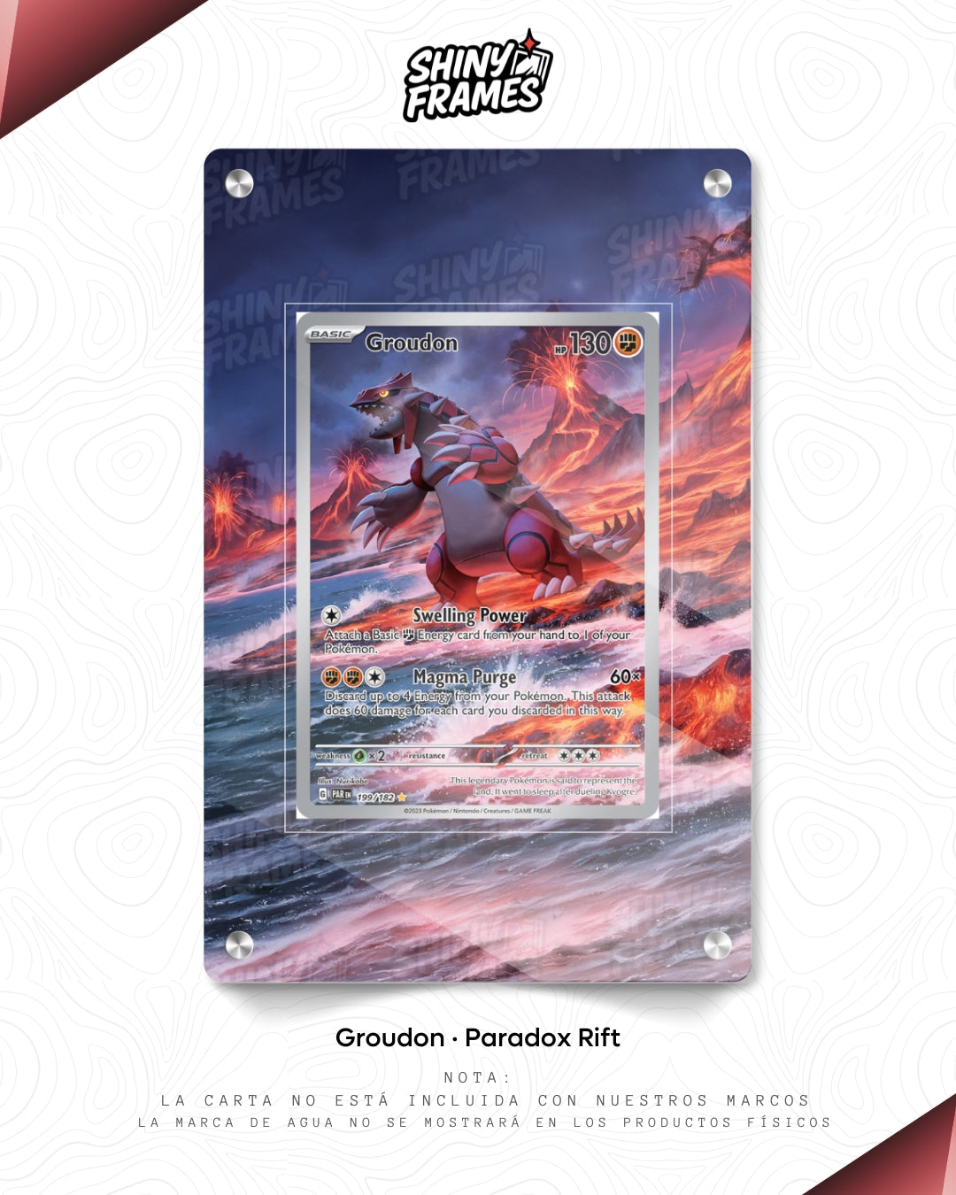 Groudon · Paradox Rift · Extended Art Frame