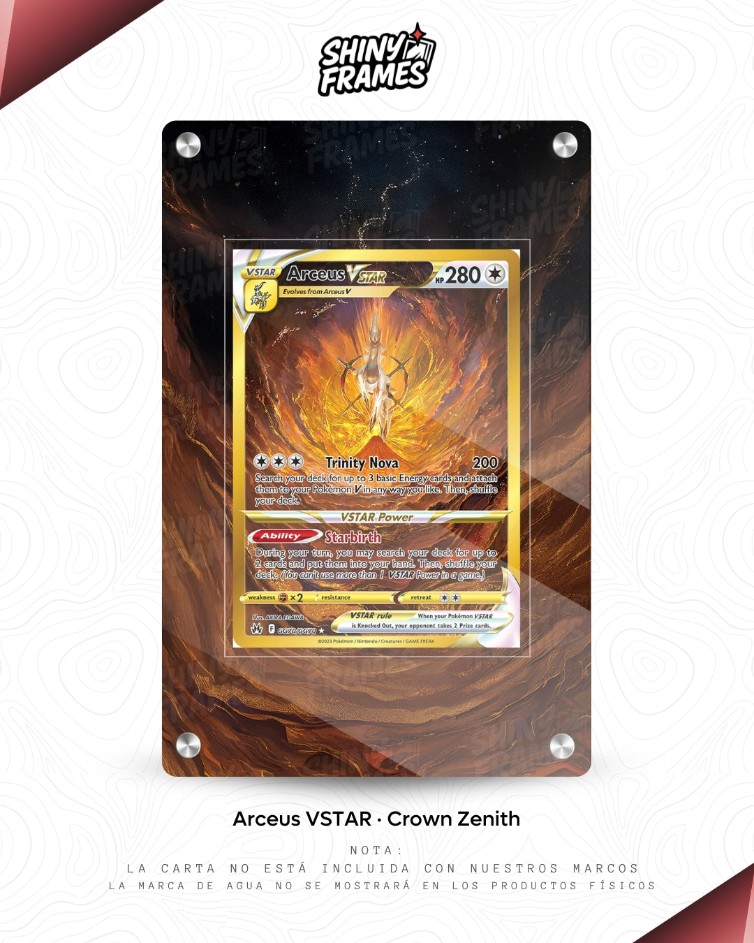 Arceus VSTAR · Crown Zenith · Extended Art Frame