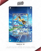 Zapdos ex · 151 · Extended Art Frame