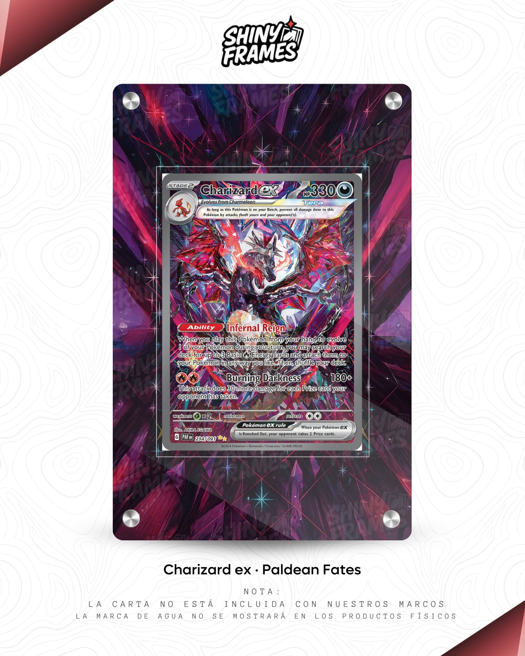 Charizard ex · Paldean Fates · Extended Art Frame