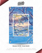 Glaceon VSTAR · Crown Zenith · Extended Art Frame