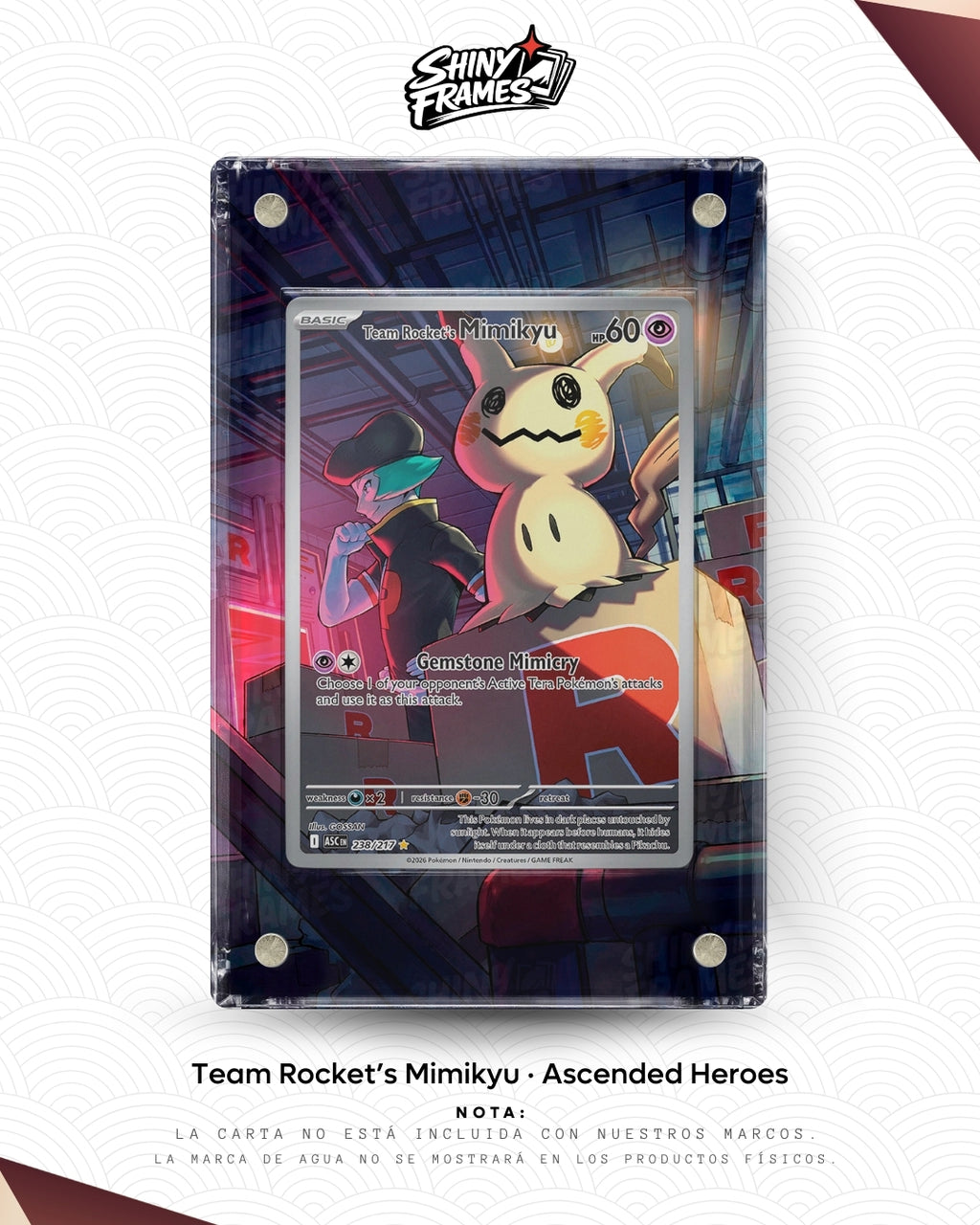 Team Rocket’s Mimikyu · Ascended Heroes · Extended Artwork