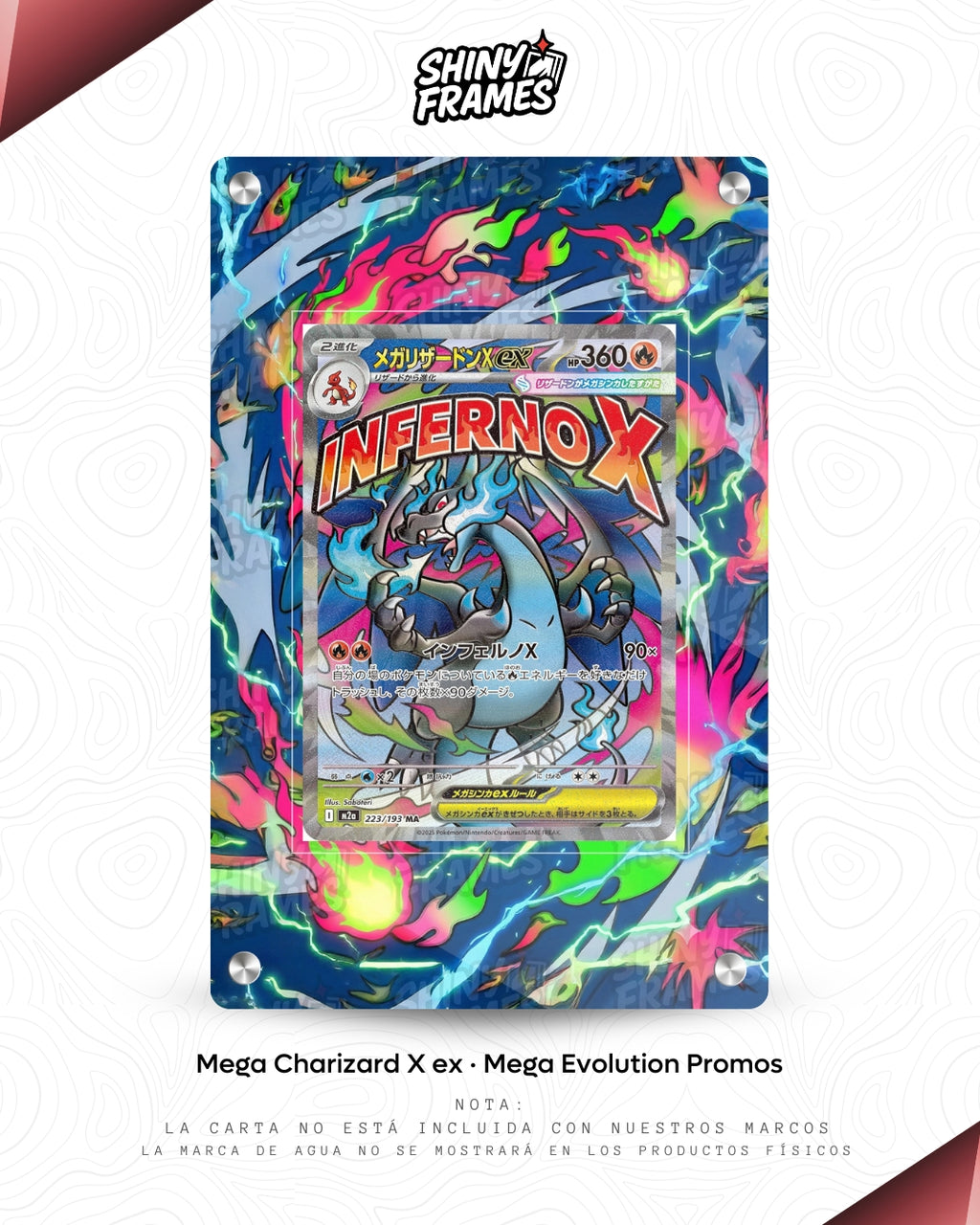 Mega Charizard X ex PROMO · Extended Art Frame